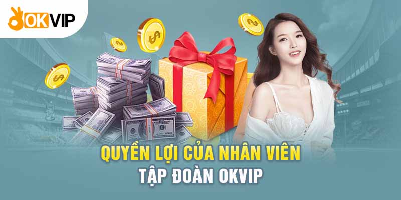 Tham Gia Okvip Được Lợi Gì Và Cơ Hội Làm Giàu Bất Ngờ 2 Đãi ngộ hấp dẫn khi trở thành nhân viên của Okvip